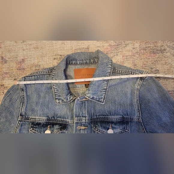 Lucky Brand Light Blue Denim Jacket - Picture 6 of 8